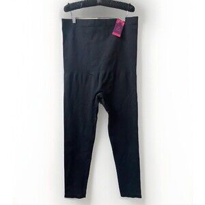 Empetua High Waisted Shaping Black Legging Women's Size 4XL NWT